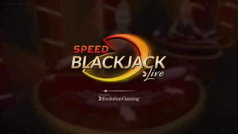Speed Blackjack การเล่นอย่างรวดเร็วในคาสิโน Evolution Gaming